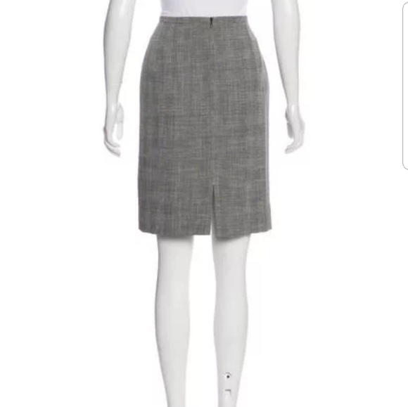 Armani Collezioni Houndstooth Pencil Skirt - Picture 2 of 4